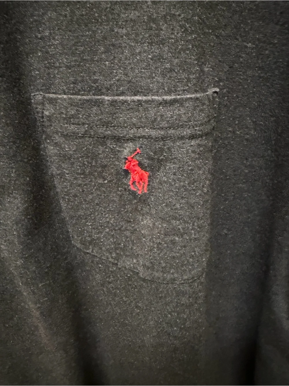 Polo Ralph Lauren charcoal gray